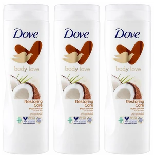 Dove Restoring Care Body Lotion 400 ml (3-Pack) Dove Restoring Care Body Lotion 400 ml (3-Pack)