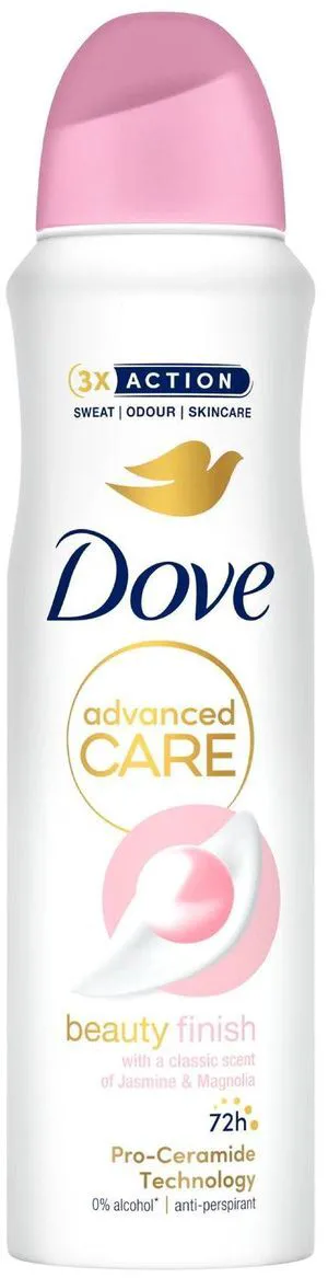 Dove Beauty Finish Antiperspirant Deodorant Spray 150 ml (3-Pack) Dove Beauty Finish Antiperspirant Deodorant Spray 150 ml (3-Pack)