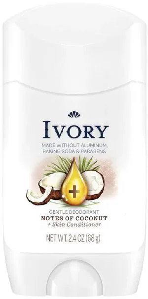 Ivory Gentle Coconut Deodorant 2.4 oz Ivory Gentle Coconut Deodorant 2.4 oz