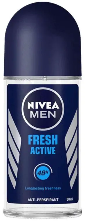 Nivea Men Fresh Active Roll On 50 ml (6-Pack) Nivea Men Fresh Active Roll On 50 ml (6-Pack)