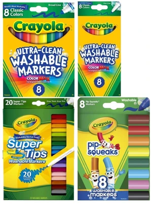 Crayola Combo Pack - 4 Piece Variety (4 Pack) Crayola Combo Pack - 4 Piece Variety (4 Pack)