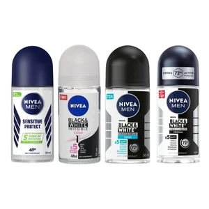 Nivea Roll-On Deodorant Bundle - 4 Scent Variety (4 Pack) Nivea Roll-On Deodorant Bundle - 4 Scent Variety (4 Pack)