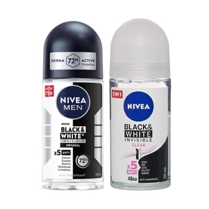 Nivea Gift Set - B&W Invisible Clear 50 + B&W Original 50 (2 Pack) Nivea Gift Set - B&W Invisible Clear 50 + B&W Original 50 (2 Pack)