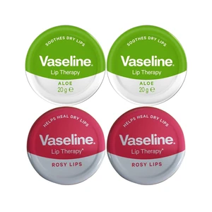 Vaseline Lip Therapy Balm 2x Vaseline Aloe Vera + 2x Vaseline Rosy - 4 Pack Vaseline Lip Therapy Balm 2x Vaseline Aloe Vera + 2x Vaseline Rosy - 4 Pack