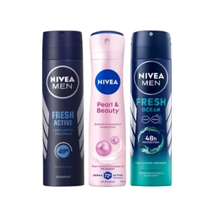 Nivea Gift Set - Pearl & Beauty + Fresh Active + Fresh Ocean (3 Pack) Nivea Gift Set - Pearl & Beauty + Fresh Active + Fresh Ocean (3 Pack)