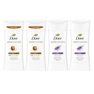 Dove Deodorant Stick 2x Shea Butter 2.6 oz + 2x Lavender Fresh 2.6 oz - 4 Pack Dove Deodorant Stick 2x Shea Butter 2.6 oz + 2x Lavender Fresh 2.6 oz - 4 Pack