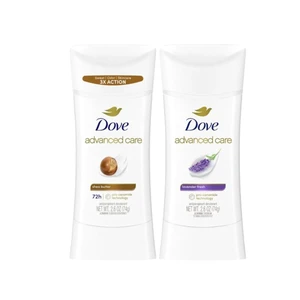 Dove Deodorant Stick Combo Pack - Shea Butter 2.6 oz & Lavender Fresh 2.6 oz Dove Deodorant Stick Combo Pack - Shea Butter 2.6 oz & Lavender Fresh 2.6 oz