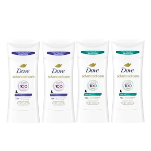 Dove Deodorant Stick Bundle - 2x Sheer Fresh 2.6 oz + 2x Sheer Cool 2.6 oz Dove Deodorant Stick Bundle - 2x Sheer Fresh 2.6 oz + 2x Sheer Cool 2.6 oz