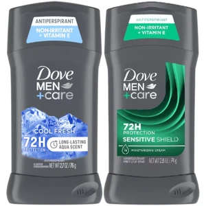 Dove Deodorant Stick Gift Set - Cool Fresh 2.7 oz & Sensitive Shield 2.6 oz Dove Deodorant Stick Gift Set - Cool Fresh 2.7 oz & Sensitive Shield 2.6 oz