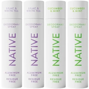 Native Whole Body Deodorant Spray 3.5 oz Gift Set - 2x Lilac + 2x Cucumber Native Whole Body Deodorant Spray 3.5 oz Gift Set - 2x Lilac + 2x Cucumber