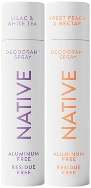 Native Whole Body Deodorant Spray 3.5 oz Variety Pack - Lilac & Peach (2 Pack) Native Whole Body Deodorant Spray 3.5 oz Variety Pack - Lilac & Peach (2 Pack)