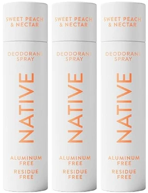 Native Whole Body Deodorant Spray, Peach, 3.5 oz (3 Pack) Native Whole Body Deodorant Spray, Peach, 3.5 oz (3 Pack)