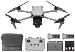 DJI Air 3S Fly More Combo (RC-N3), Drone with 1" CMOS Wide-Angle & Medium Tele Camera, 4K/60fps HDR Video, Nightscape Omnidirectional Obstacle Sensing & 3 Batteries for Extended Flight Time DJI Air 3S Fly More Combo (RC-N3), Drone with 1" CMOS Wide-Angle & Medium Tele Camera, 4K/60fps HDR Video, Nightscape Omnidirectional Obstacle Sensing & 3 Batteries for Extended Flight Time