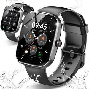 Csasan Smart Watch for Men Women(Answer/Make Call), 1.91" HD Screen Smartwatch Heart Rate/Sleep/Steps Monitor, 100+ Sports Fitness Watch, IP68 Waterproof Activity Trackers for Android iOS Black Csasan Smart Watch for Men Women(Answer/Make Call), 1.91" HD Screen Smartwatch Heart Rate/Sleep/Steps Monitor, 100+ Sports Fitness Watch, IP68 Waterproof Activity Trackers for Android iOS Black