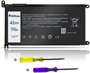 42Wh WDX0R Replacement Laptop Battery for Dell Inspiron 13 15 5000 7000 Series 5570 7579 5567 5379 5579 7573 7378 5378 3780 3790 5565 5765 5770 7368, Latitude 3189 3390 & more WDXOR P69G 3CRH3 42Wh WDX0R Replacement Laptop Battery for Dell Inspiron 13 15 5000 7000 Series 5570 7579 5567 5379 5579 7573 7378 5378 3780 3790 5565 5765 5770 7368, Latitude 3189 3390 & more WDXOR P69G 3CRH3