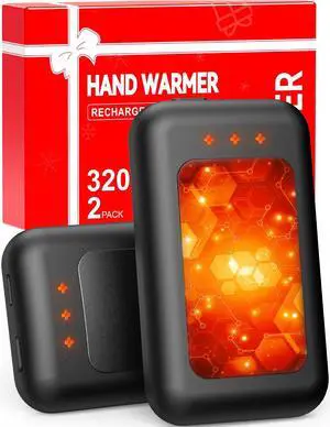 Hand Warmers, Hand Warmers Rechargeable, Reusable Portable Electric Hand Warmer, Fast Intelligent Heating in 1 Second, Gifts for Christmas, Outdoor, Golf, Hunting, Camping Accessories Hand Warmers, Hand Warmers Rechargeable, Reusable Portable Electric Hand Warmer, Fast Intelligent Heating in 1 Second, Gifts for Christmas, Outdoor, Golf, Hunting, Camping Accessories