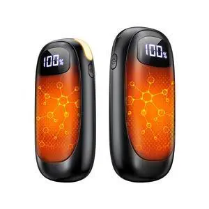 Hand Warmers Rechargeable 2 Pack, Electric Dual-Sided Heating with LED Display & Flashlight, Max 127, 13Hrs Long Lasting Pocket Heater for Raynauds, Hunting Essentials, Golf Gifts for Men Women Hand Warmers Rechargeable 2 Pack, Electric Dual-Sided Heating with LED Display & Flashlight, Max 127, 13Hrs Long Lasting Pocket Heater for Raynauds, Hunting Essentials, Golf Gifts for Men Women