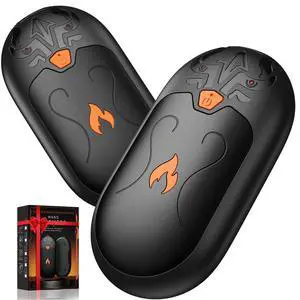 Hand Warmers Rechargeable 2 Pack, Electric Hand Warmer, 24Hrs Long Lasting Magnetic Reusable Hand Warmers with 3 Heat Settings, Portable Pocket Heater, for Men, Women, Camping, Hunting, Golf, Ski Hand Warmers Rechargeable 2 Pack, Electric Hand Warmer, 24Hrs Long Lasting Magnetic Reusable Hand Warmers with 3 Heat Settings, Portable Pocket Heater, for Men, Women, Camping, Hunting, Golf, Ski