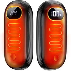 Hand Warmers Rechargeable - Electric Hand Warmers 2 Pack with Dual-Sided Heating for 15Hrs Warmth, LED Display & Flashlight, Hunting Essentials, Christmas Gifts for Man Women Raynauds Golf Hand Warmers Rechargeable - Electric Hand Warmers 2 Pack with Dual-Sided Heating for 15Hrs Warmth, LED Display & Flashlight, Hunting Essentials, Christmas Gifts for Man Women Raynauds Golf