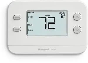 X1N Non-Programmable Thermostat, White | Single-Stage, 1 Heat/1 Cool Compatibility X1N Non-Programmable Thermostat, White | Single-Stage, 1 Heat/1 Cool Compatibility