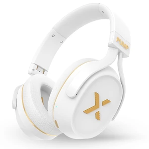 Pump X Wireless Over-Ear Headphones, Bluetooth, Powerful Bass, Active Noise Cancelling & Transparency Mode, Interchangeable Ear Cups, All-Day Comfort for Gym and Training, White/Gold Pump X Wireless Over-Ear Headphones, Bluetooth, Powerful Bass, Active Noise Cancelling & Transparency Mode, Interchangeable Ear Cups, All-Day Comfort for Gym and Training, White/Gold