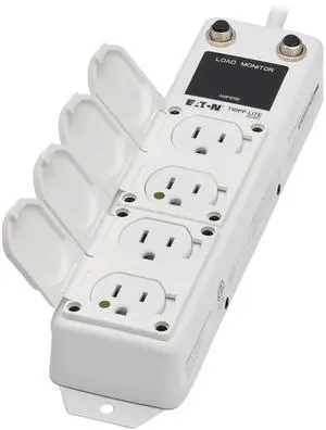 Eaton Medical Hospital Power Strip for Patient Care Vicinity, UL 1363A Certified, 4 Outlets + 15ft Cord, Cart & IV Pole Mount Option, Manufacturer's (PS-415-HG-OEMLM) Eaton Medical Hospital Power Strip for Patient Care Vicinity, UL 1363A Certified, 4 Outlets + 15ft Cord, Cart & IV Pole Mount Option, Manufacturer's (PS-415-HG-OEMLM)