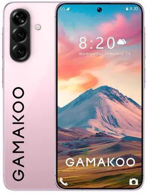 GAMAKOO G56 5G Smartphone Dual Sim 8GB+256GB | 6.8 inch Screen | Android 15 | 6000 mAh Battery | 16MP+48MP | Cheap Unlocked Cell Phone Purple GAMAKOO G56 5G Smartphone Dual Sim 8GB+256GB | 6.8 inch Screen | Android 15 | 6000 mAh Battery | 16MP+48MP | Cheap Unlocked Cell Phone Purple