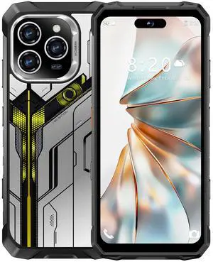 GAMAKOO R16 Pro Max 5G Rugged Smartphone Dual Sim 12GB+256G Unlocked Cell Phone 7.2" Screen Android 15 Deca Core 72+108MP 10000mAh Silver GAMAKOO R16 Pro Max 5G Rugged Smartphone Dual Sim 12GB+256G Unlocked Cell Phone 7.2" Screen Android 15 Deca Core 72+108MP 10000mAh Silver