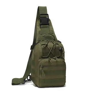 Mens Backpack Tactical Sling Bag Shoulder Molle Travel Chest Pack Outdoor Hiking Army Green Mens Backpack Tactical Sling Bag Shoulder Molle Travel Chest Pack Outdoor Hiking Army Green