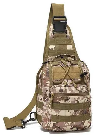 Mens Backpack Tactical Sling Bag Shoulder Molle Travel Chest Pack Outdoor Hiking desert digital Mens Backpack Tactical Sling Bag Shoulder Molle Travel Chest Pack Outdoor Hiking desert digital