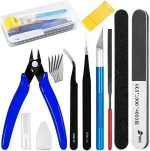 14Pcs Gundam Model Tool Set Craft Kit for Car Craft Assembly Building Basic Set 14Pcs Gundam Model Tool Set Craft Kit for Car Craft Assembly Building Basic Set