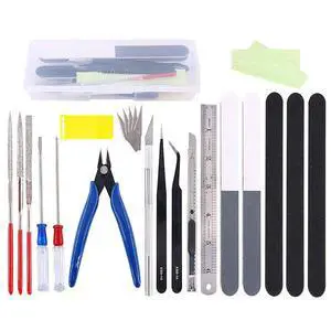 22Pcs Gundam Model Tool Set Craft Kit for Car Craft Assembly Building Basic Set 22Pcs Gundam Model Tool Set Craft Kit for Car Craft Assembly Building Basic Set