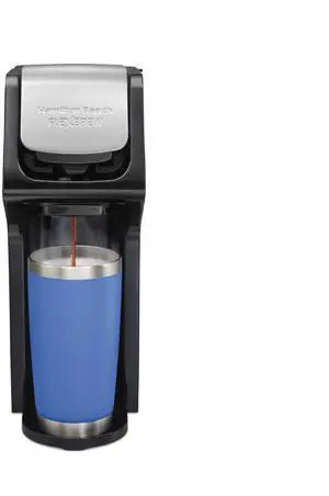 FlexBrew Single Serve Coffee Maker, Coffee Machine Compatible with Pod Packs and Grounds, Black Next Gen (49900)