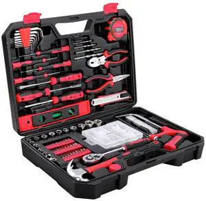 Home Repair Tool Kit - 226 Piece General Home/Auto Repair Tool Set, General Mechanic Tool Set, General Household Tool Kit, Perfect for Homeowner, Diyer, Handyman