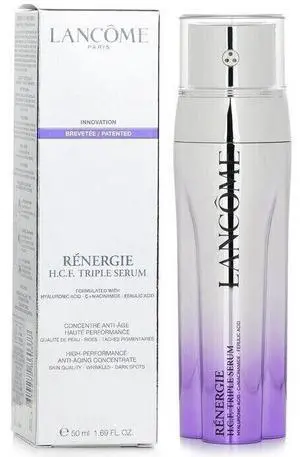 Lancome Hyaluronic Acid Serum for Visible Correction of Anti Aging Signs & Dark Spots - With Vitamin C+, Niacinamide & Ferulic Acid 50ml