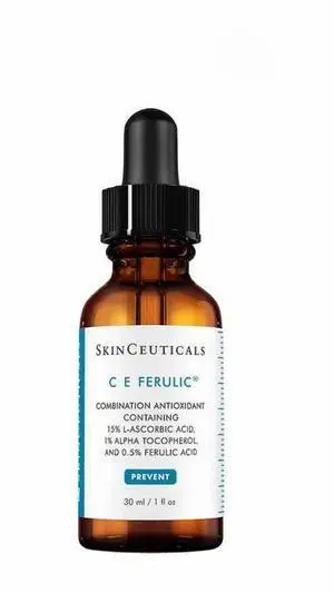 Skin Ceuticals C E Ferulic with 15% L-Ascorbic Acid  Vitamin C Serum for Anti-Aging, Firming, and Brightening 1.01 fl oz / 30 ml