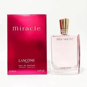 Lancome Miracle Eau de Parfum -100ml- Long Lasting Fragrance with Notes of Magnolia, Ginger & Amber - Spicy & Floral Women's Perfume
