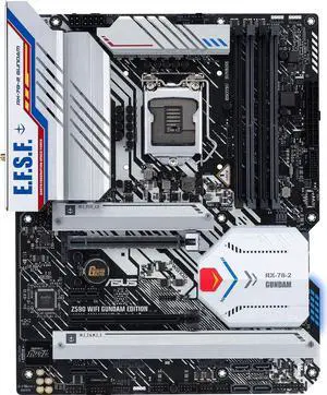 ASUS Z590 WIFI GUNDAM EDITION LGA 1200 ATX Intel Motherboard ASUS Z590 WIFI GUNDAM EDITION LGA 1200 ATX Intel Motherboard