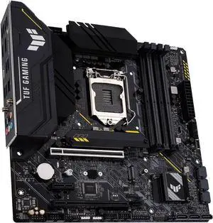 ASUS TUF Gaming B560M-PLUS WiFi LGA1200 (Intel®11th/10th Gen) Micro ATX Gaming Motherboard (PCIe 4.0, 2X M.2 Slots,8+1 Power Stages, 2.5Gb LAN, WiFi 6, USB 3.2 Type-C®, Thunderbolt 4 Support) ASUS TUF Gaming B560M-PLUS WiFi LGA1200 (Intel®11th/10th Gen) Micro ATX Gaming Motherboard (PCIe 4.0, 2X M.2 Slots,8+1 Power Stages, 2.5Gb LAN, WiFi 6, USB 3.2 Type-C®, Thunderbolt 4 Support)