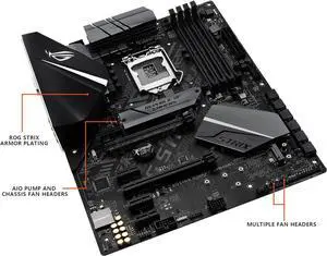 ASUS ROG STRIX B360-F GAMING LGA1151 (300 Series) DDR4 DP HDMI DVI M.2 ATX Motherboard ASUS ROG STRIX B360-F GAMING LGA1151 (300 Series) DDR4 DP HDMI DVI M.2 ATX Motherboard