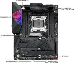 ASUS ROG Strix X299-E Gaming II LGA 2066 ATX Intel Motherboard ASUS ROG Strix X299-E Gaming II LGA 2066 ATX Intel Motherboard