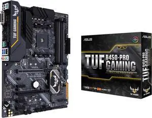 ASUS TUF B450-Pro Gaming AM4 ATX AMD Motherboard ASUS TUF B450-Pro Gaming AM4 ATX AMD Motherboard