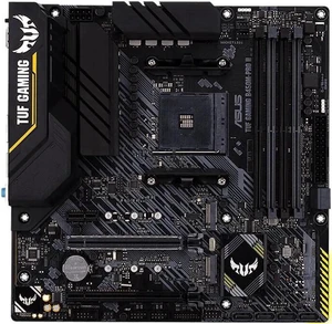 ASUS TUF GAMING B450M-PRO II Motherboard, AMD Ryzen 3 AM4 DDR4, HDMI, Dual M.2 The micro ATX gaming , PCIe 3.0, AI microphone noise reduction, DisplayPort, USB 3.2, AURA SYNC RGB ASUS TUF GAMING B450M-PRO II Motherboard, AMD Ryzen 3 AM4 DDR4, HDMI, Dual M.2 The micro ATX gaming , PCIe 3.0, AI microphone noise reduction, DisplayPort, USB 3.2, AURA SYNC RGB