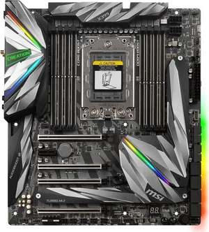 MSI MEG X399 CREATION sTR4 Extended ATX AMD Motherboard MSI MEG X399 CREATION sTR4 Extended ATX AMD Motherboard
