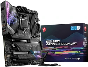 MSI MPG Z590 GAMING CARBON WIFI LGA 1200 ATX Intel Motherboard MSI MPG Z590 GAMING CARBON WIFI LGA 1200 ATX Intel Motherboard