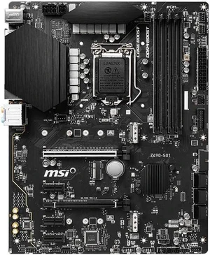 MSI Z490-S01 LGA 1200 ATX Intel Motherboard MSI Z490-S01 LGA 1200 ATX Intel Motherboard