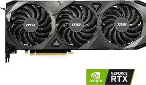 MSI Ventus GeForce RTX 3080 Graphics Card RTX 3080 VENTUS 3X 10G OC LHR MSI Ventus GeForce RTX 3080 Graphics Card RTX 3080 VENTUS 3X 10G OC LHR