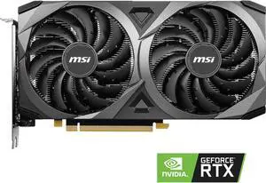 MSI Ventus GeForce RTX 3060 Graphics Card RTX 3060 Ventus 2X 12G OC MSI Ventus GeForce RTX 3060 Graphics Card RTX 3060 Ventus 2X 12G OC