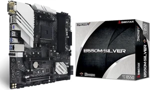 Biostar B550M-Silver AMD AM4 PCIe 4.0 Micro ATX Gaming Motherboard Biostar B550M-Silver AMD AM4 PCIe 4.0 Micro ATX Gaming Motherboard