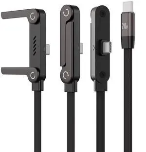 2-in-1 Invisible Holder Charger Cable240W Fast Charging Cord with Phone Stand-Type-C to Type-C 2pcs 5FT/1.5M 2-in-1 Invisible Holder Charger Cable240W Fast Charging Cord with Phone Stand-Type-C to Type-C 2pcs 5FT/1.5M